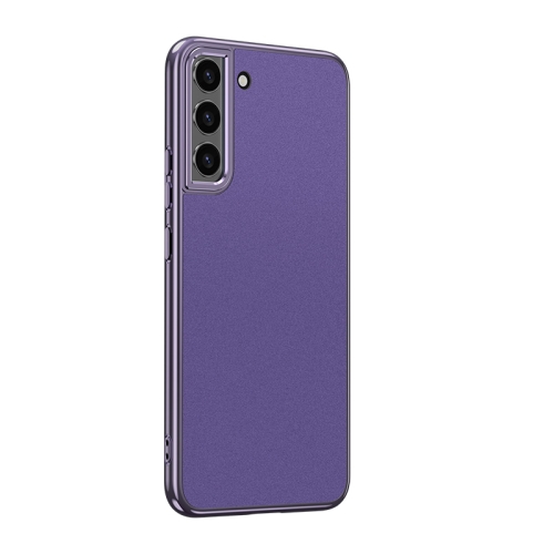 

For Samsung Galaxy S23+ 5G Starshine Frosted Series Airbag Shockproof Phone Case(Purple)