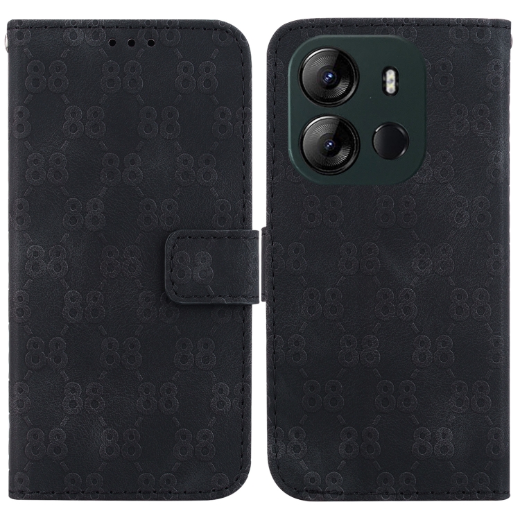 For Tecno Spark Go 2023 Pop Pro Double 8-shaped Embossed