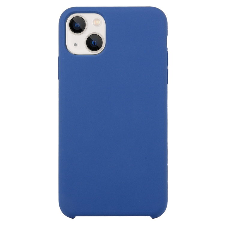 

Solid Silicone Phone Case For iPhone 15(Blue)