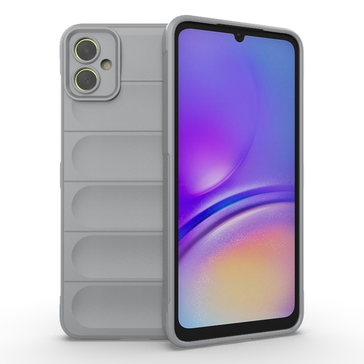 

For Samsung Galaxy A05 4G Magic Shield TPU + Flannel Phone Case(Grey)