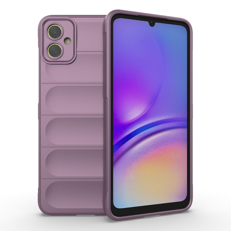 

For Samsung Galaxy A05 4G Magic Shield TPU + Flannel Phone Case(Purple)