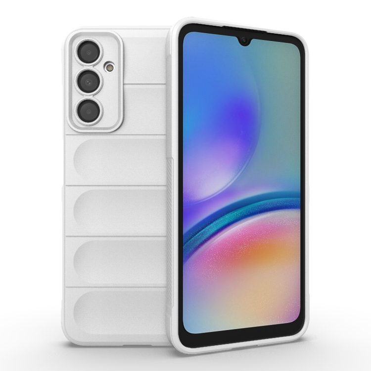 

For Samsung Galaxy A05s 4G Magic Shield TPU + Flannel Phone Case(White)