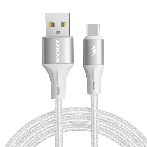 

JOYROOM SA25-AC3 3A USB to USB-C/Type-C Fast Charge Data Cable, Length:3m(White)