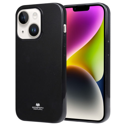 

For iPhone 15 Plus GOOSPERY PEARL JELLY Shockproof TPU Phone Case(Black)
