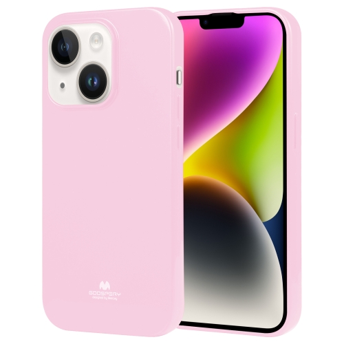 

For iPhone 15 GOOSPERY PEARL JELLY Shockproof TPU Phone Case(Pink)