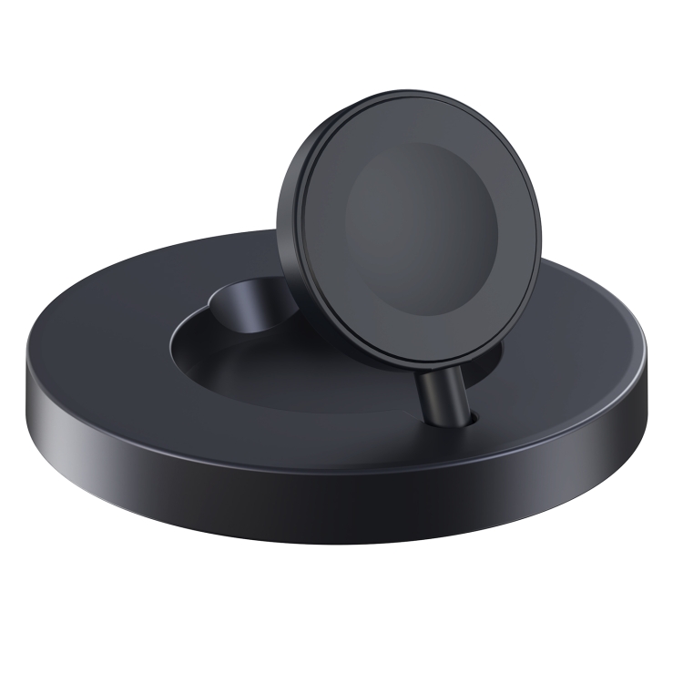 

For Apple Watch V17A Foldable Magnetic Wireless Charger(Black)