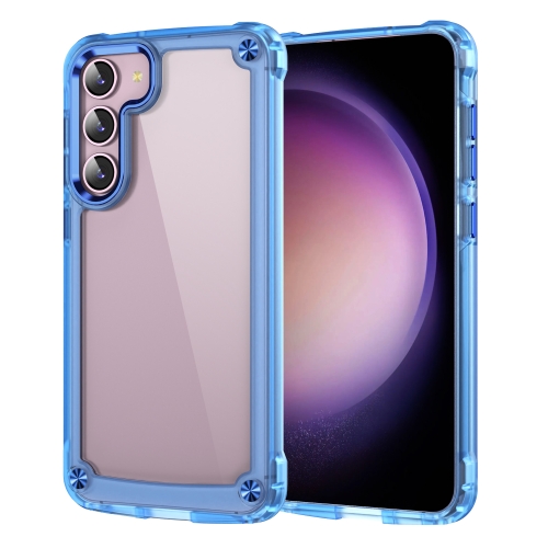 

For Samsung Galaxy S23 5G Skin Feel TPU + PC Phone Case(Transparent Blue)