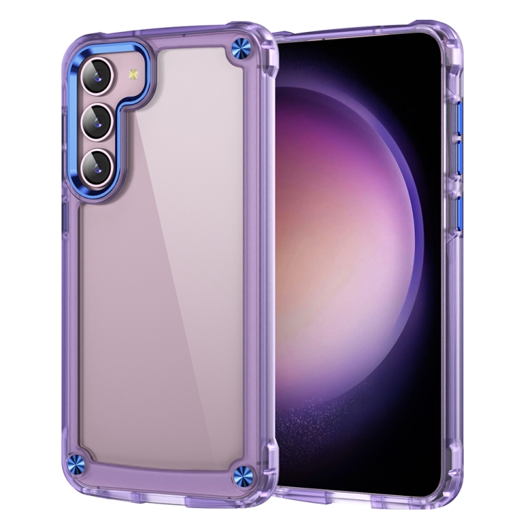 

For Samsung Galaxy S23+ 5G Skin Feel TPU + PC Phone Case(Transparent Purple)
