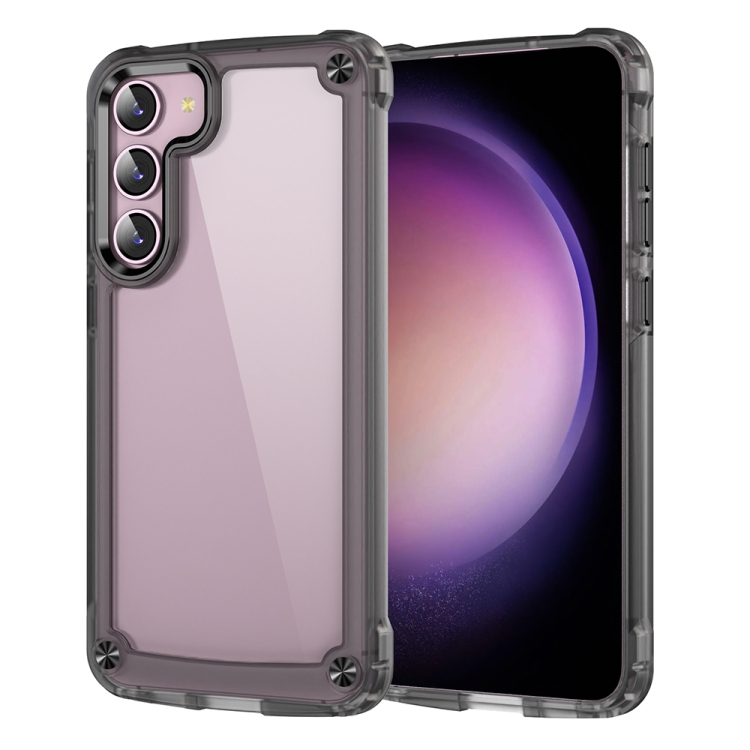 

For Samsung Galaxy S22+ 5G Skin Feel TPU + PC Phone Case(Transparent Black)