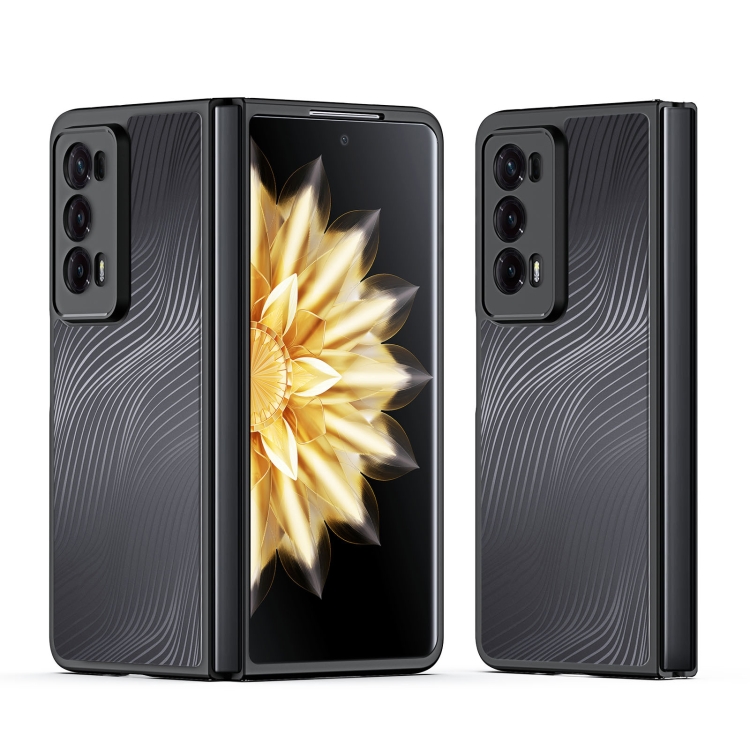 

For Honor Magic V2 DUX DUCIS Aimo Series TPU + PC Frosted Feel Phone Case(Black)