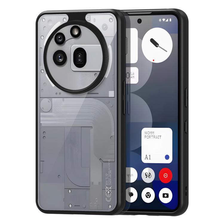 

For Nothing Phone 3a Pro DUX DUCIS Aimo Series TPU + PC Frosted Feel Phone Case(Black)