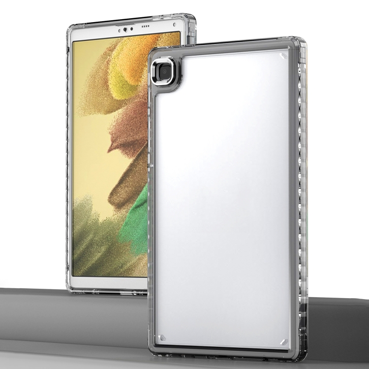 

For Samsung Galaxy Tab A7 Lite Clear Acrylic Shockproof Tablet Case(Black)