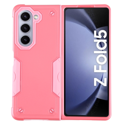 

For Samsung Galaxy Z Fold5 Non-slip Shockproof Armor Phone Case(Pink)