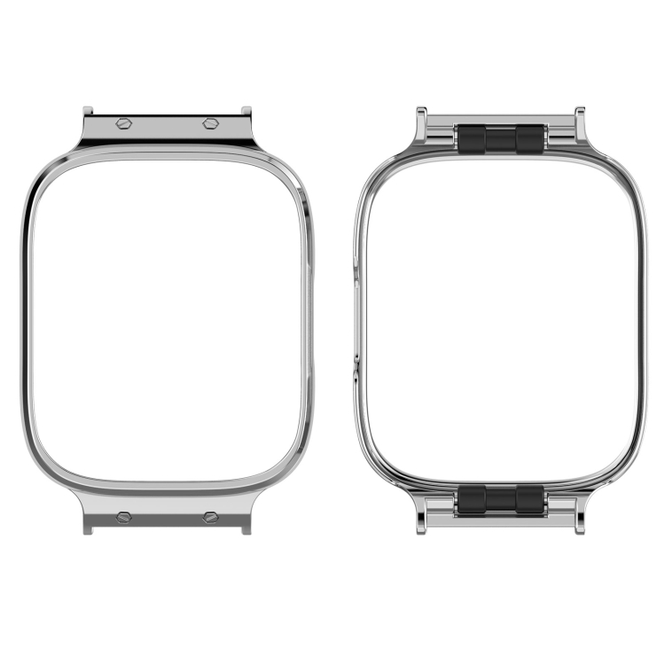 

For Redmi Watch 3 Lite / Watch 3 Active Metal Watch Protective Frame(Silver)
