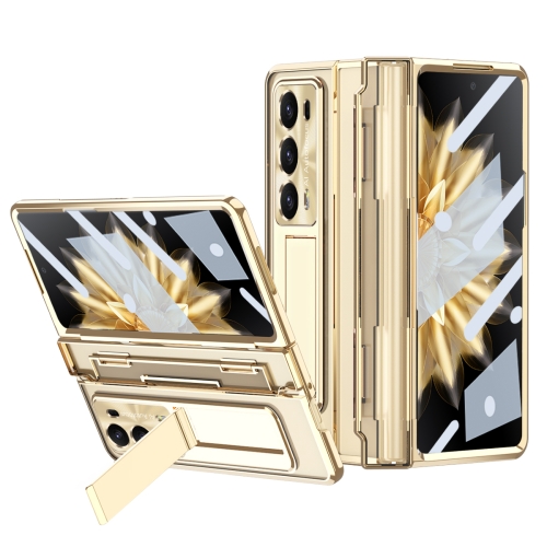 

For Honor Magic V2 Phantom Armor Series Integrated Folding Phone Case(Gold)