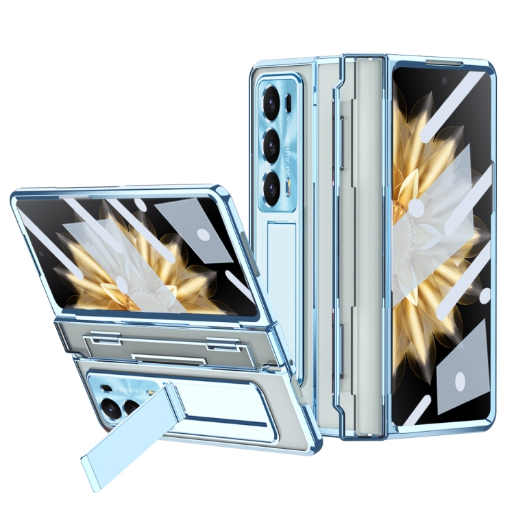

For Honor Magic V2 Phantom Armor Series Integrated Folding Phone Case(Blue)