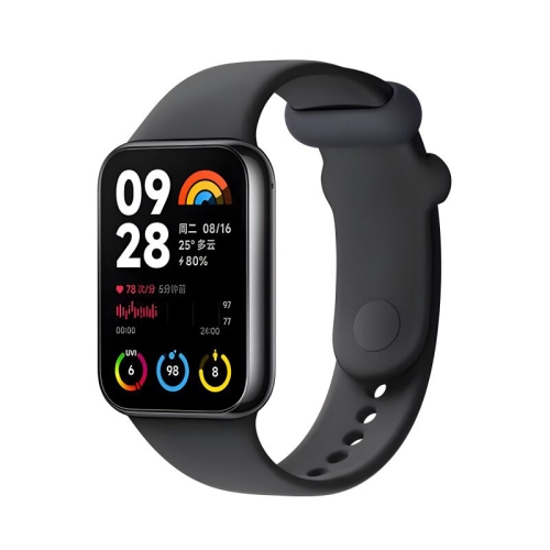 

Original Xiaomi Mi Band 8 Pro 1.74 inch AMOLED Full Color Screen 5ATM Waterproof Smart Watch, Support GPS / NFC / Heart Rate(Black)