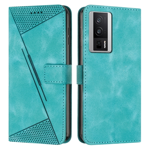 

For Xiaomi Redmi K60 / K60 Pro Dream Triangle Leather Phone Case with Lanyard(Green)