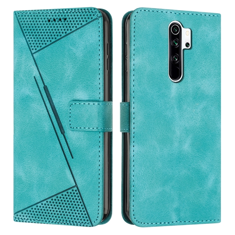 

For Xiaomi Redmi Note 8 Pro Dream Triangle Leather Phone Case with Lanyard(Green)
