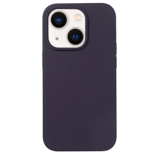 

For iPhone 15 Plus Liquid Silicone Phone Case(Berry Purple)