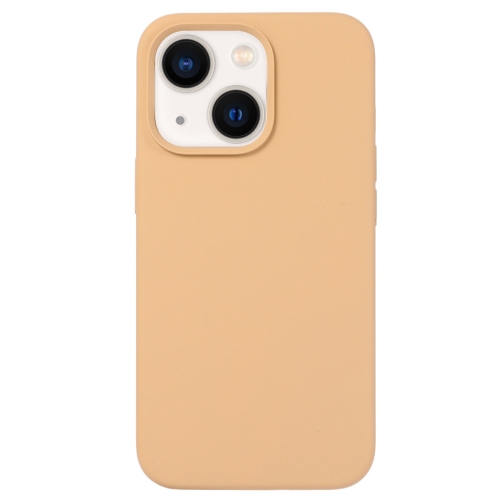 

For iPhone 14 Liquid Silicone Phone Case(Khaki)