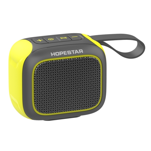 

HOPESTAR A22 IPX6 Waterproof Portable Bluetooth Speaker Outdoor Subwoofer(Black Yellow)