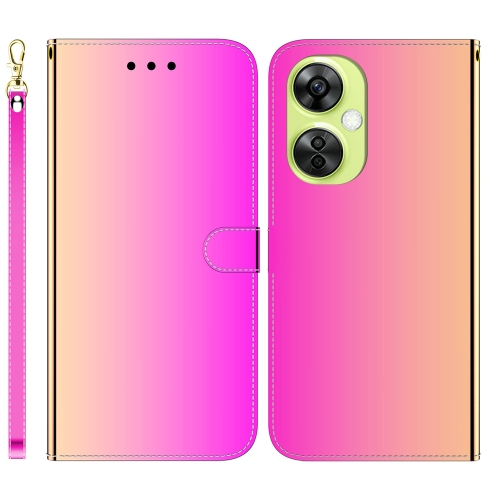 

For OnePlus Nord CE 3 Lite/Nord N30 Imitated Mirror Surface Leather Phone Case(Gradient Color)