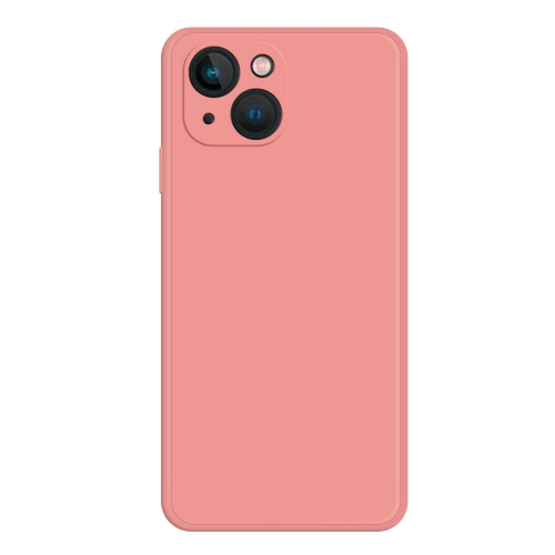 

For iPhone 15 Plus Imitation Liquid Silicone Phone Case(Pink)