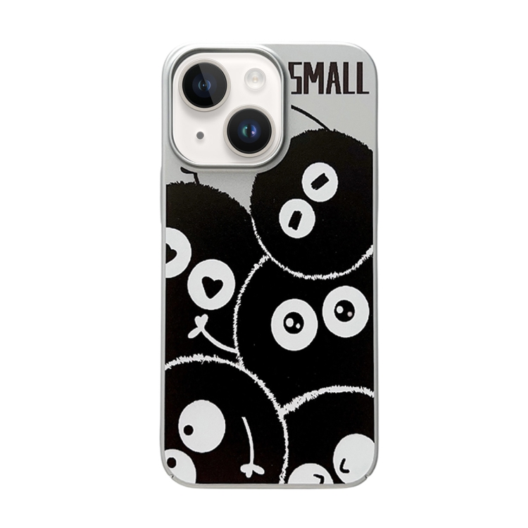 

For iPhone 13 Skin Feel Pattern PC Phone Case(Multiple Briquettes)