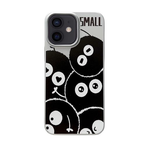 

For iPhone 12 Skin Feel Pattern PC Phone Case(Multiple Briquettes)