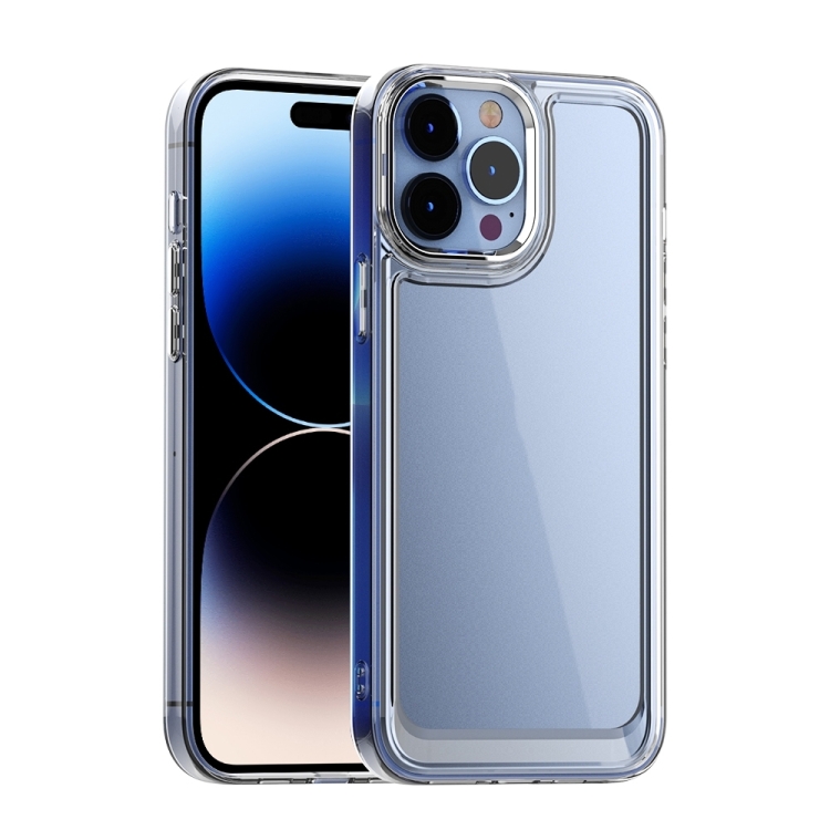 

For iPhone 15 Pro Acrylic + TPU Shockproof Phone Case(Transparent)