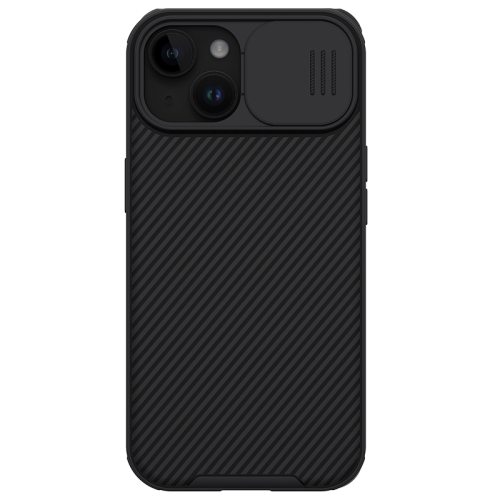 

For iPhone 15 NILLKIN CamShield Pro PC Phone Case(Black)