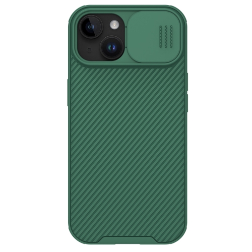 

For iPhone 15 NILLKIN CamShield Pro PC Phone Case(Green)