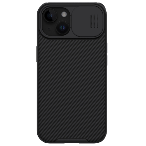 

For iPhone 15 Plus NILLKIN CamShield Pro PC Phone Case(Black)