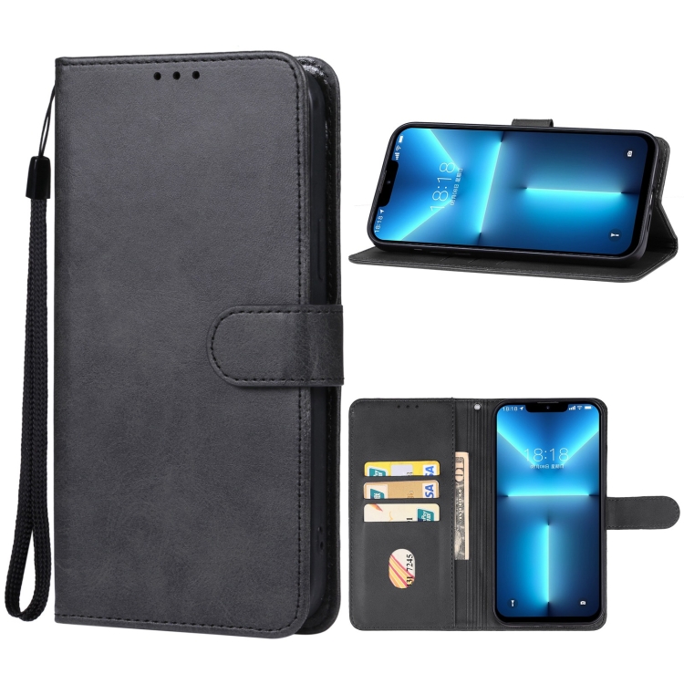 

For LeBest S13 Pro Leather Phone Case(Black)