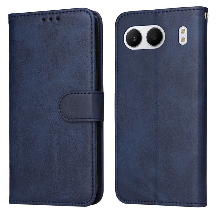 

For OnePlus Nord 4 Classic Calf Texture Flip Leather Phone Case(Blue)