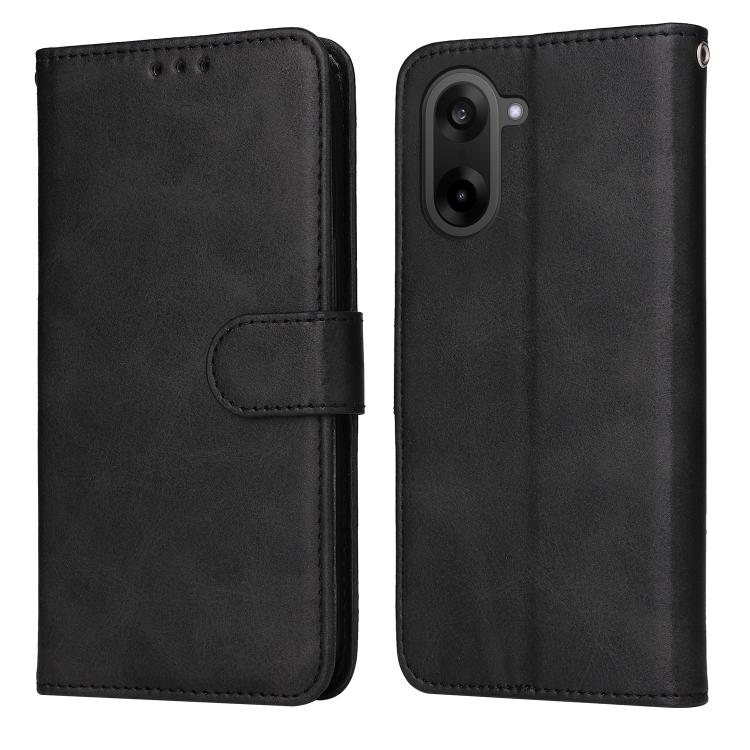 

For OnePlus Ace 5 Racing / Nord CE5 Classic Calf Texture Flip Leather Phone Case(Black)