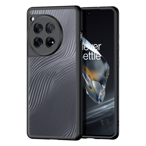 

For OnePlus Ace 3 / 12R DUX DUCIS Aimo Series TPU + PC Frosted Feel Phone Case(Black)