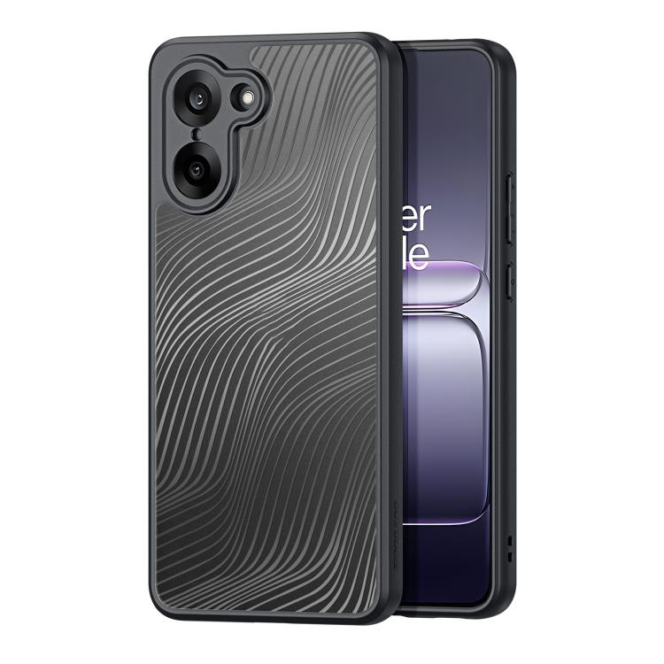 

For OnePlus Nord CE5 / Ace 5 Racing DUX DUCIS Aimo Series TPU + PC Frosted Feel Phone Case(Black)
