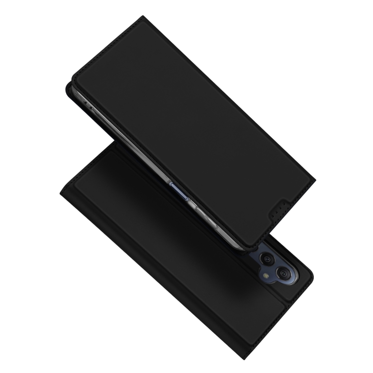 

For Samsung Galaxy M34 5G DUX DUCIS Skin Pro Series Flip Leather Phone Case(Black)