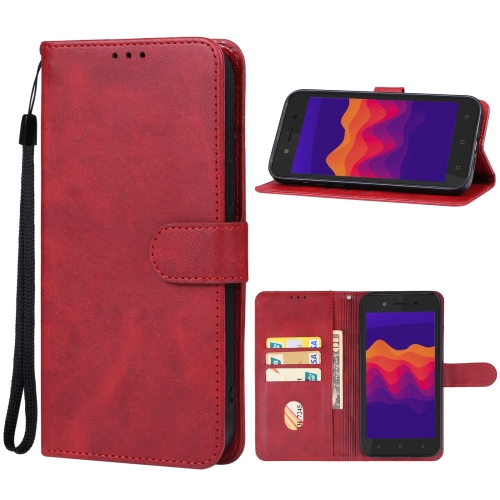 

For Itel A23 Pro Leather Phone Case(Red)