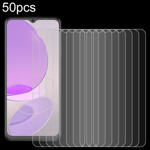 

For Itel S23 50pcs 0.26mm 9H 2.5D Tempered Glass Film