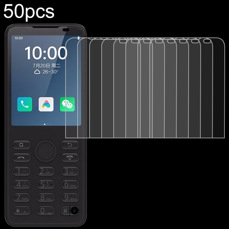 

For Xiaomi Qin F21 Pro 50pcs 0.26mm 9H 2.5D Tempered Glass Film