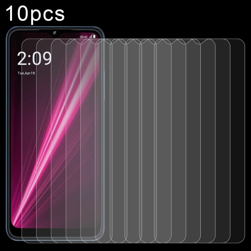 

For T-Mobile REVVL 6x 10pcs 0.26mm 9H 2.5D Tempered Glass Film