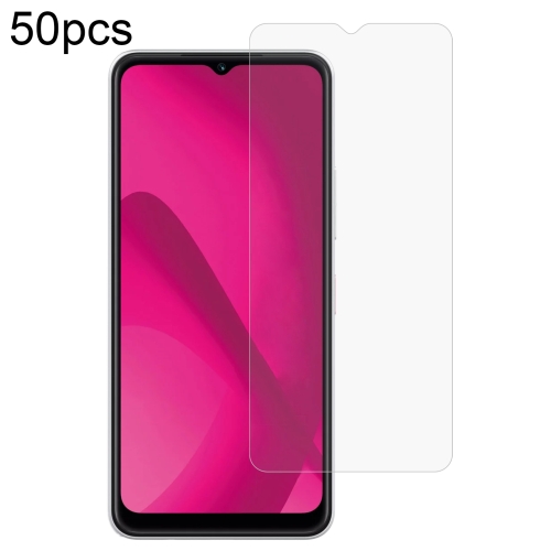 

For T-Mobile T Phone 2 5G 50pcs 0.26mm 9H 2.5D Tempered Glass Film