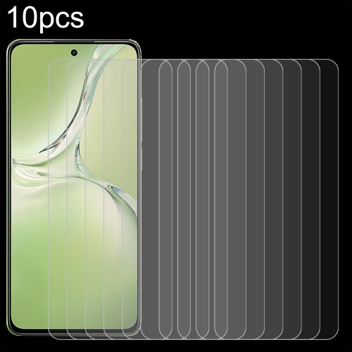 For OPPO K12x / Reno12 F 5G / A3 10pcs 0.26mm 9H 2.5D Tempered Glass Film for realme v50s 9d full glue full screen tempered glass film