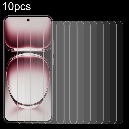 For OPPO Reno12 10pcs 0.26mm 9H 2.5D Tempered Glass Film защитное стекло usams us bh865 tempered glass 0 33mm для iphone 15 pro max bh865m01