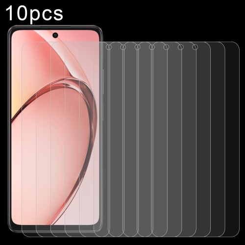 

For OPPO A80 5G / A3 5G India / 4G / A3x 4G 10pcs 0.26mm 9H 2.5D Tempered Glass Film