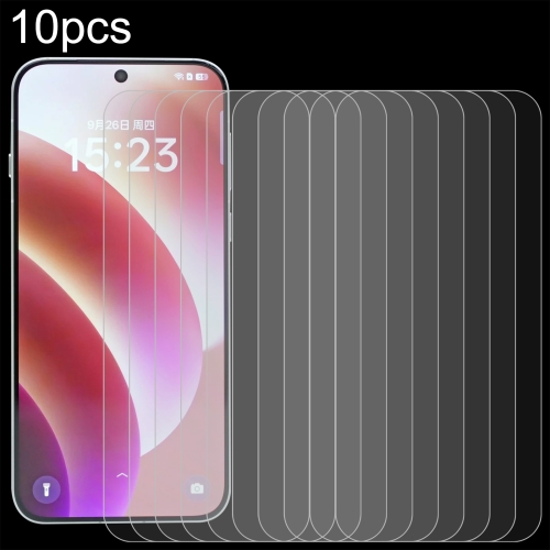 

For OPPO Find X8 10pcs 0.26mm 9H 2.5D Tempered Glass Film