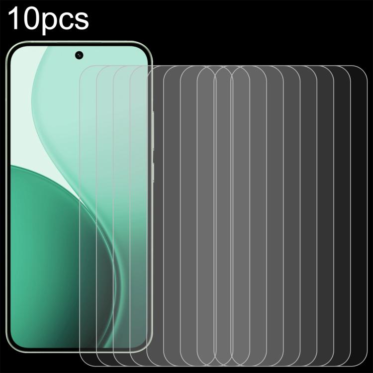 

For OPPO Reno14 Global 10pcs 0.26mm 9H 2.5D Tempered Glass Film